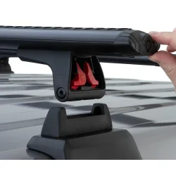 Zestaw 3 belek dachowych Rhino Rack Sportz ze wzmocnieniem Backbone Jeep Wrangler JK